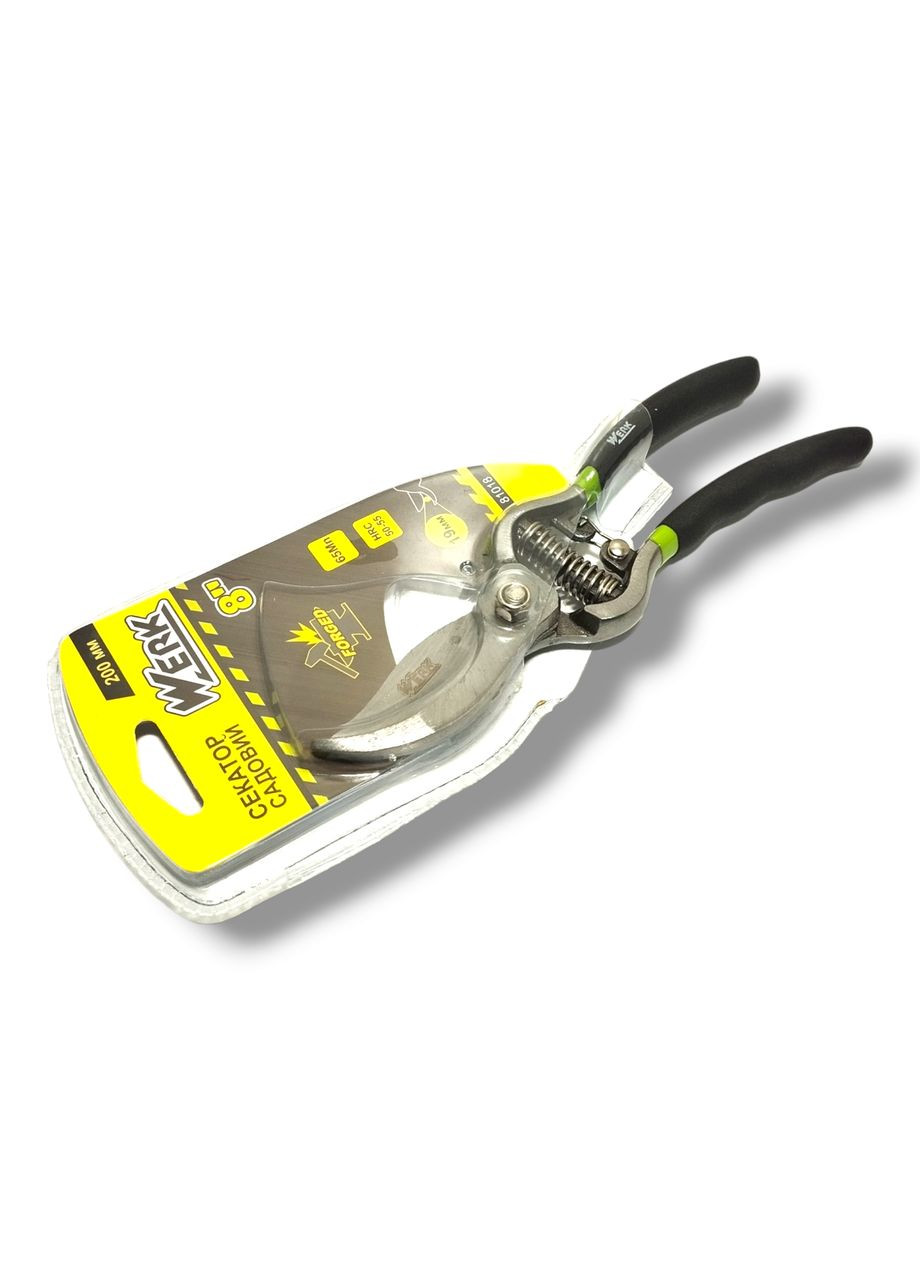 Секатор садовый кованый усиленный 200 мм (арт.81018) Werk (337361200)