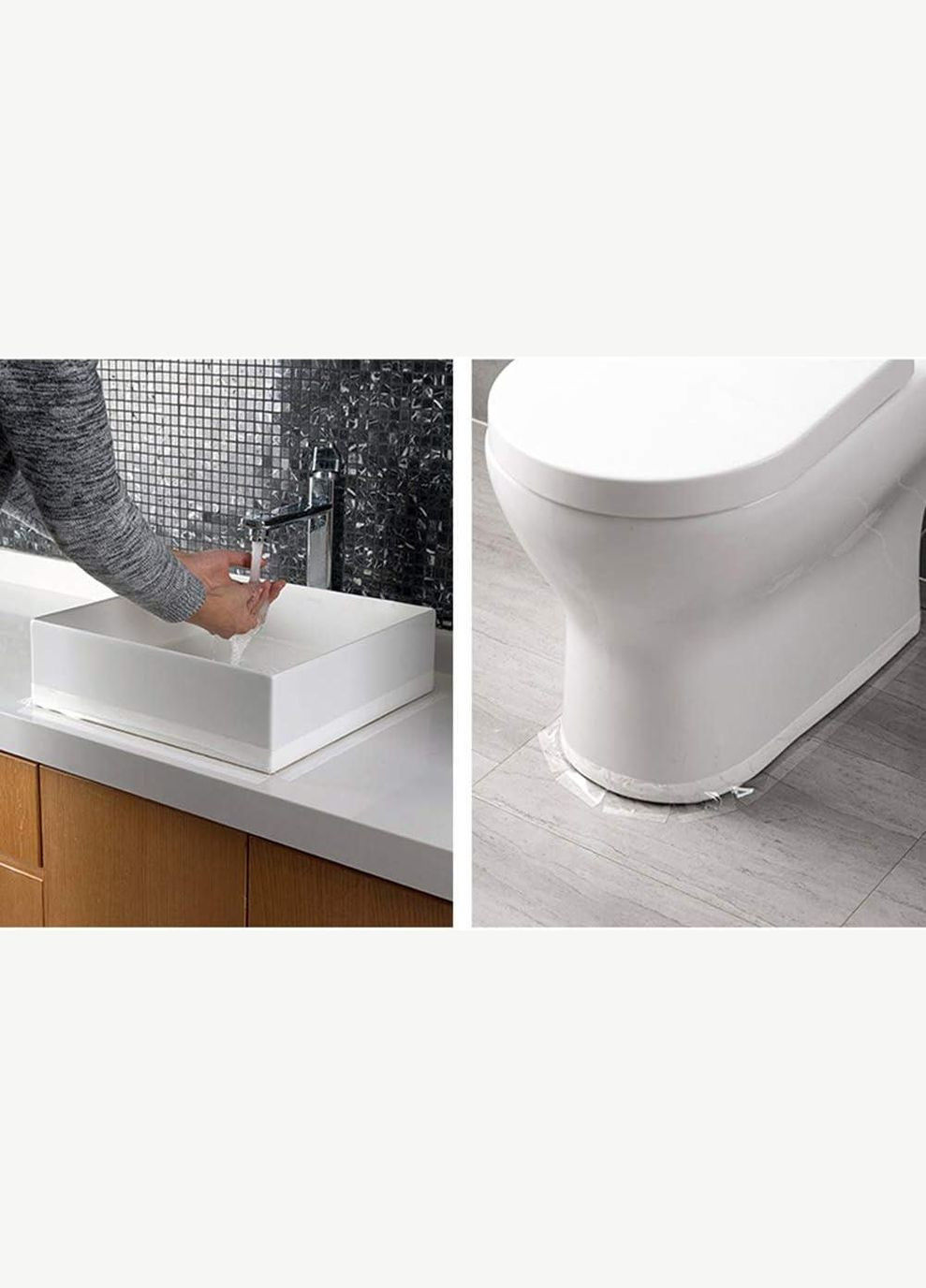 Водонепроникна прозора акрилова стрічка для герметизації 5м No Brand (342717026)