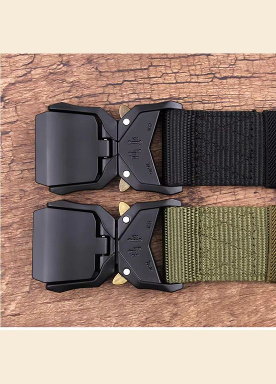 Ремінь військовий з покращеною пряжкою "King Cobra" Solve (305743406)