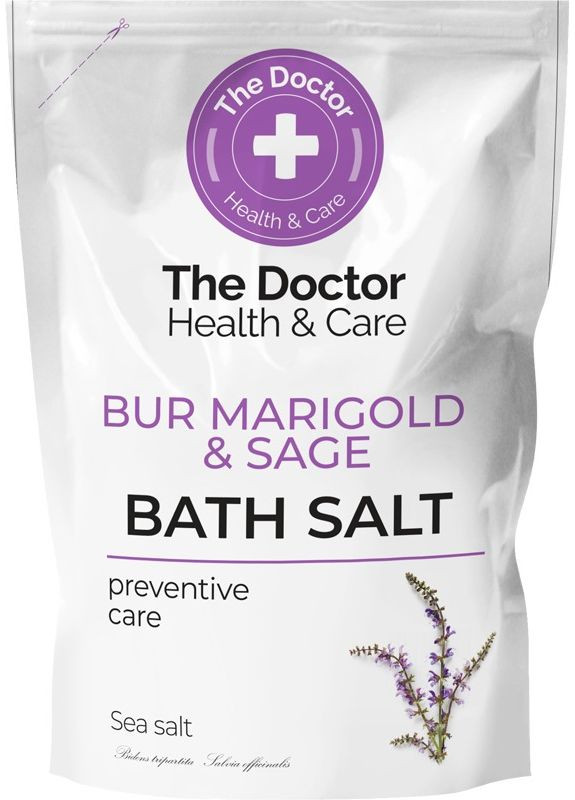 Сіль для ванн Череда і шавлія DOYPACK, 500 г The Doctor Health & Care (346241102)