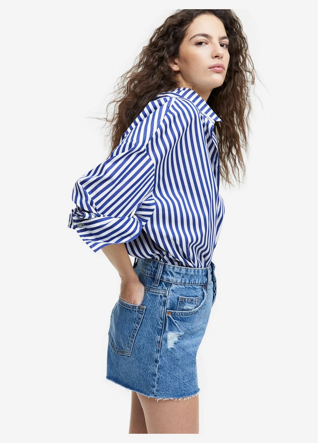 Шорти джинсові H&M (341302637)