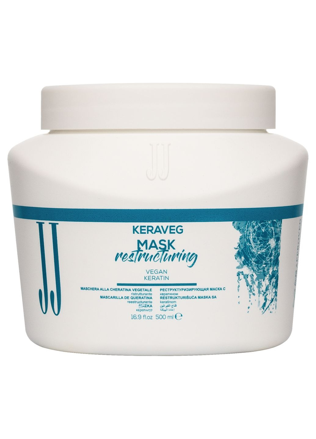 Відновлювальна маска з кератином KERAVEG 500 мл JJ's (338379588)