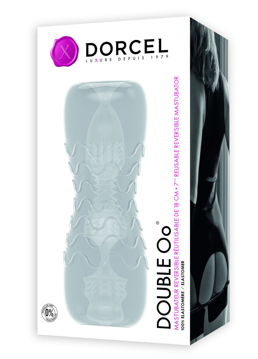 Мастурбатор Marc Double OO CherryLove Dorcel (282709218)