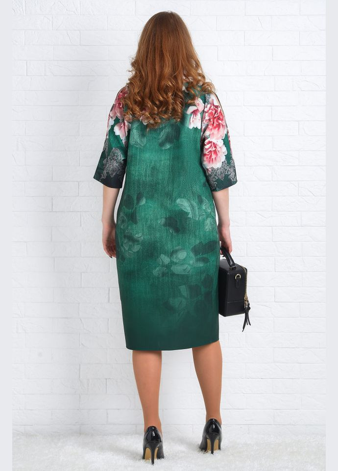 Зелена плаття 14237-2 Alenka Plus