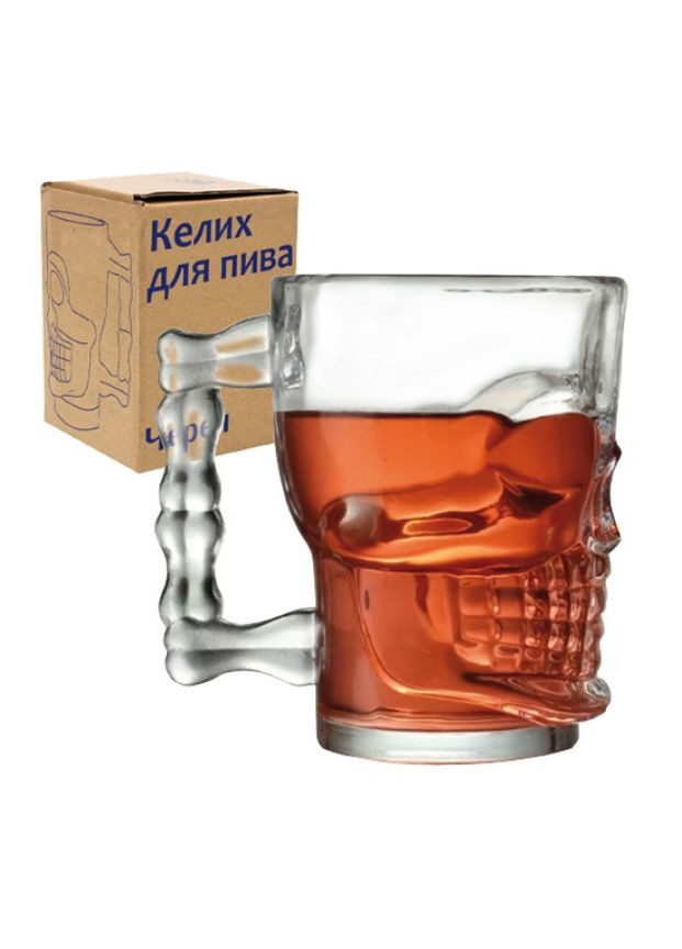 Бокал для пива Череп 540 мл (20243) S&T (315720964)