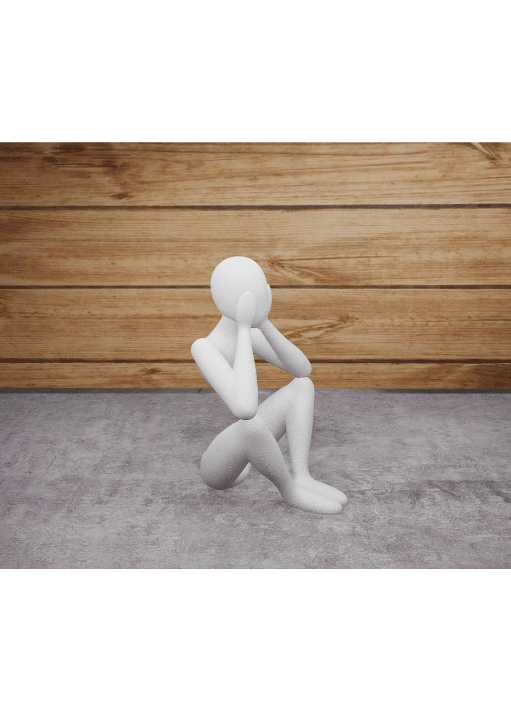 Декоративна статуетка абстракція "Момент роздумів" ЗаСвіт (369719140)