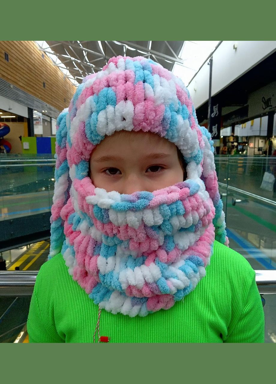 Трехцветная шапка-балаклава 2 Льва (358068525)