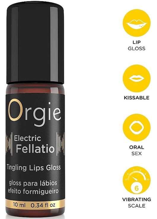 Блеск для губ с вибрацией «SEXY VIBE», 15 мл Orgie (303892355)