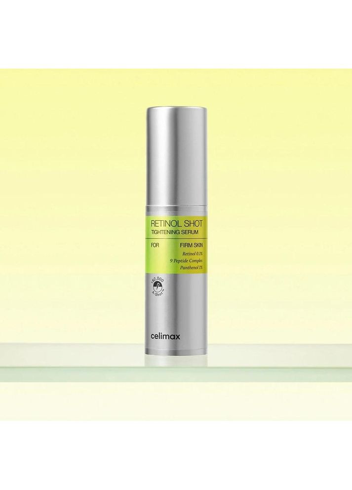 Антивіковий набір крем з ретиналем і сироватка The Vita-A Retinal Shot Tightening Booster Serum 15ml 30ml Celimax (346493208)