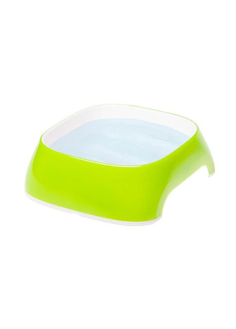 Пластиковая миска для собак и кошек Glam Extra Small Acid Green Bowl зеленая 200 мл 71208023 Ferplast (269901085)