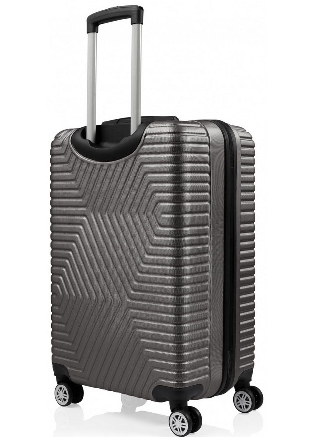 Большой пластиковый чемодан на колесах 115L GD Polo (292577290)