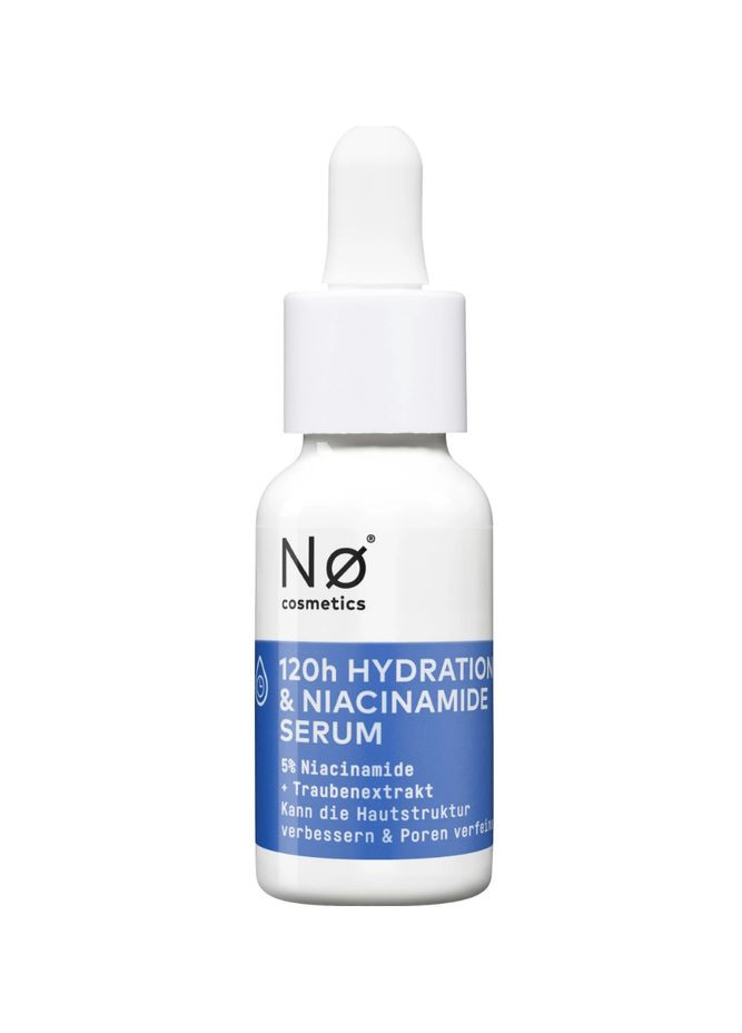 Сироватка з ніацинамідом 120 годин зволоження Nø Cosmetics Serum 120h Hydration & Niacinamide, 20 ml No Brand (367610573)