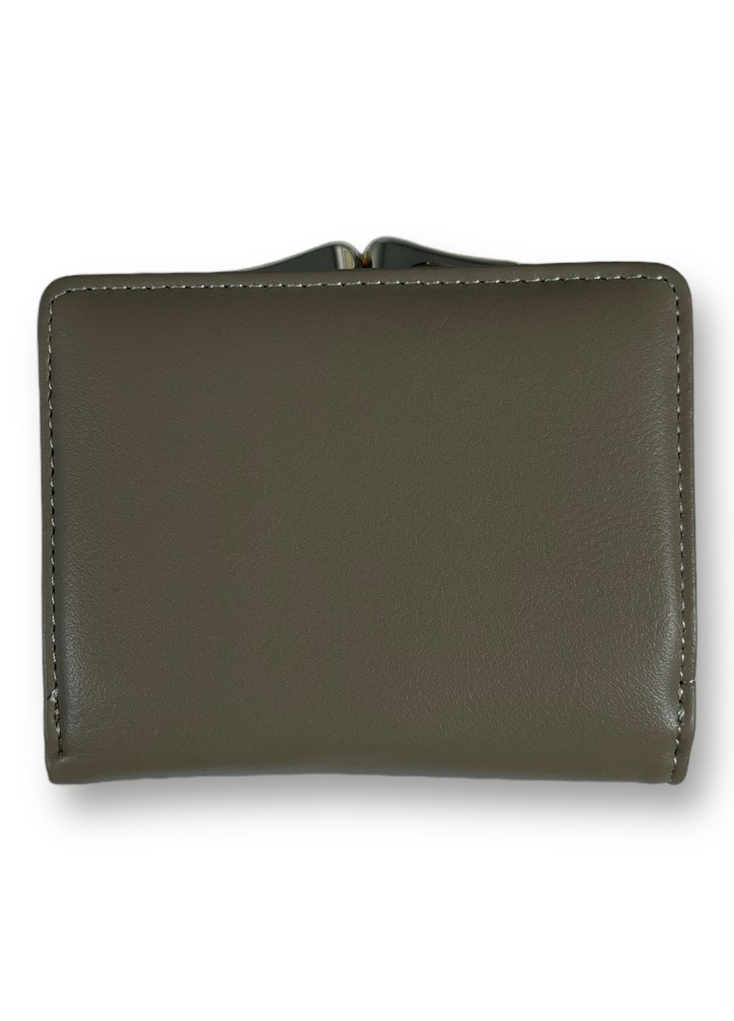 Жіночий гаманець з екошкіри одне відділення для купюр та 7 відділень для карток розмір:10,5*9*3 см коричневий Tailian (268995035)