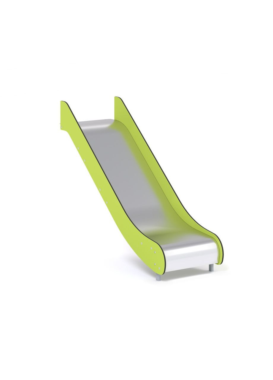 Горка спуск из нержавеющей стали 2 мм с HDPE пластиковыми бортами 15 мм 1.7 Urban (346531895)