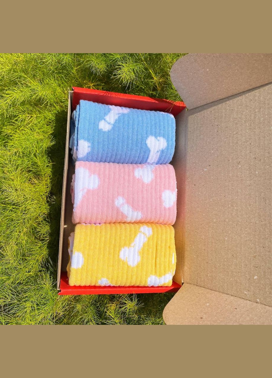 Комбинированные набор носков 3 пар Vakko (306094355)