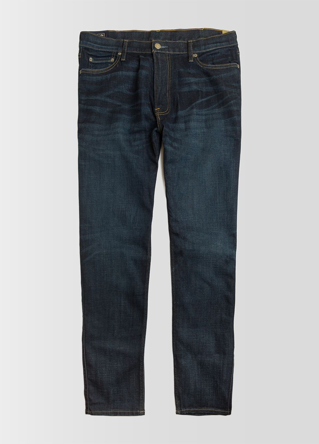 Темно-синие демисезонные джинсы langdon skinny af7761m Abercrombie & Fitch