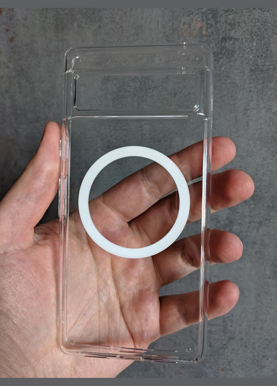 Протиударний чохол для Google Pixel 7 Прозорий MagSafe Ultimate Experience (322918761)