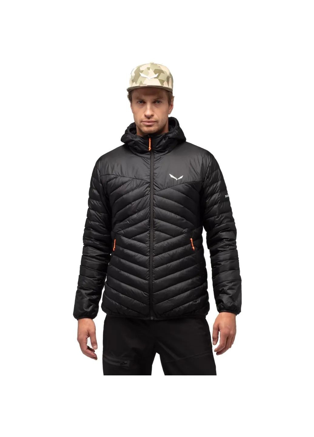 Чорна демісезонна куртка brenta jacket mns Salewa