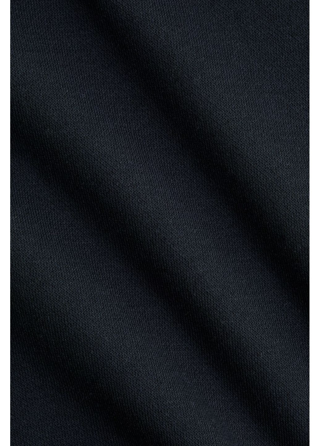 Синий свитшот на флисе H&M однотонный (366816187)