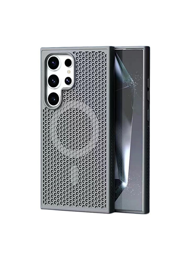 Чохол TPU+PC AeroCool with MagSafe для Samsung Galaxy S23 Ultra 5G (S918) Grey No Brand (335807399)