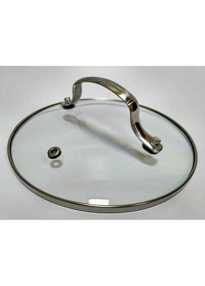 Каструля з кришкою RS-СS-2119-24 24 см 6.5 л сріблястий Rainstahl (319551157)