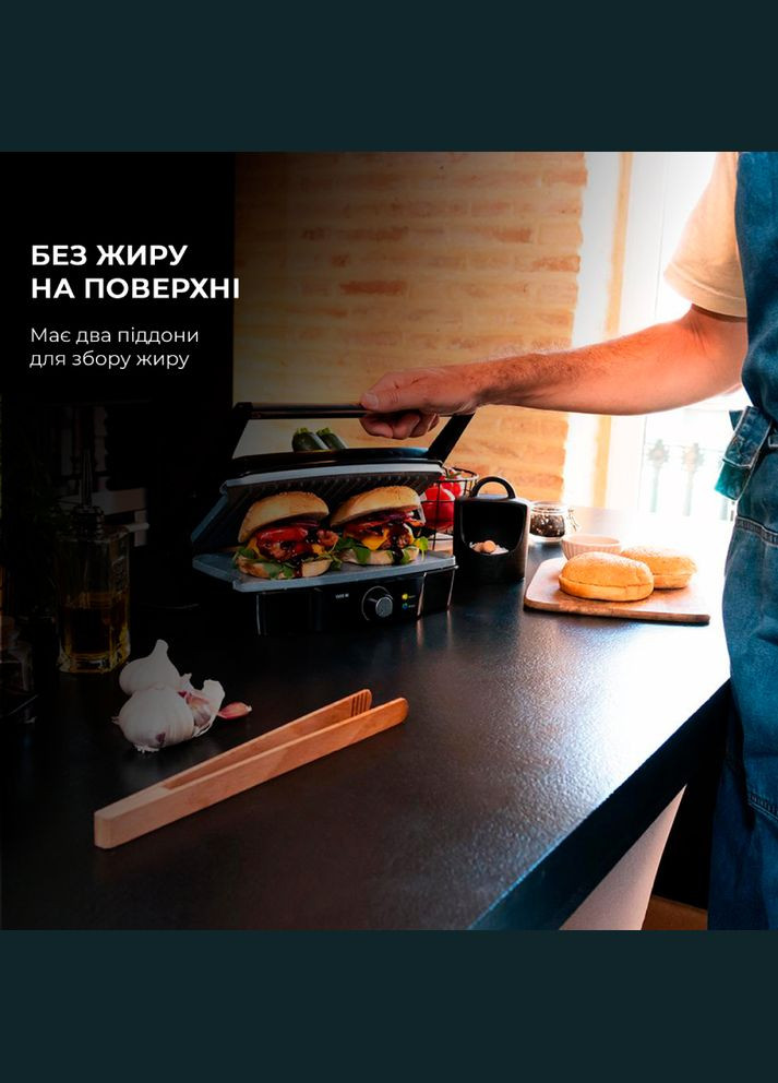Гриль Rock'nGrill 1500 Stone Ceramic Mix&Grill (CCTC-03194) Cecotec (324557921)