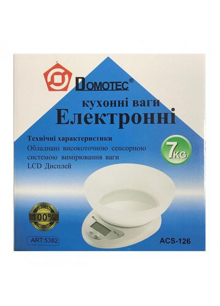 Ваги кухонні Domotec (333986312)