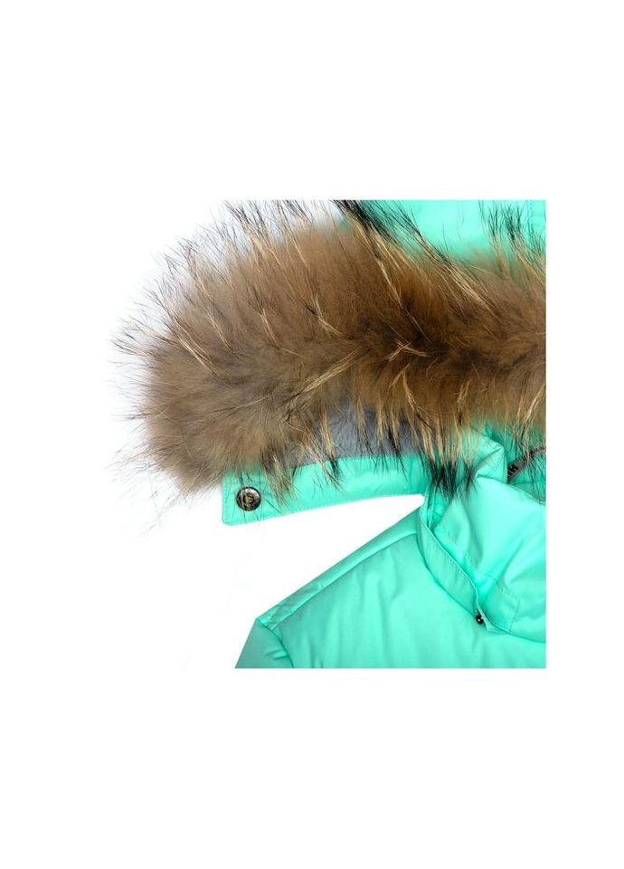 М'ятна зимня куртка rosa 1 17910130 м'ята 110 (4741468980751) Huppa