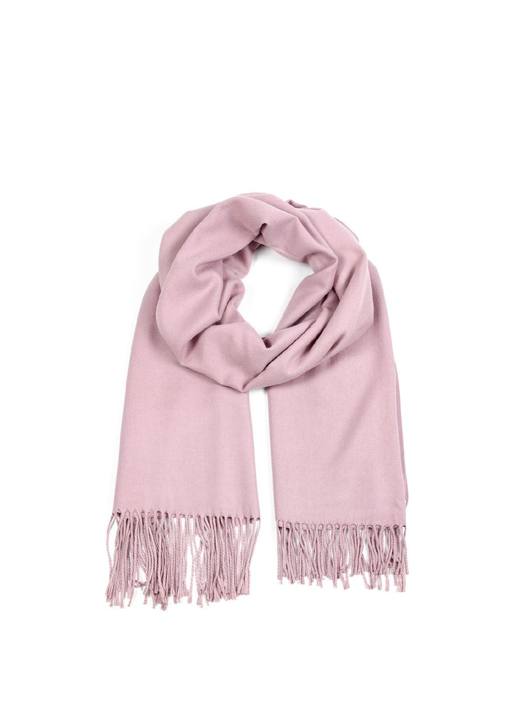Палантин жіночий однотонний кашемір рожевий IDANA LuckyLOOK 560-307 (322790541)