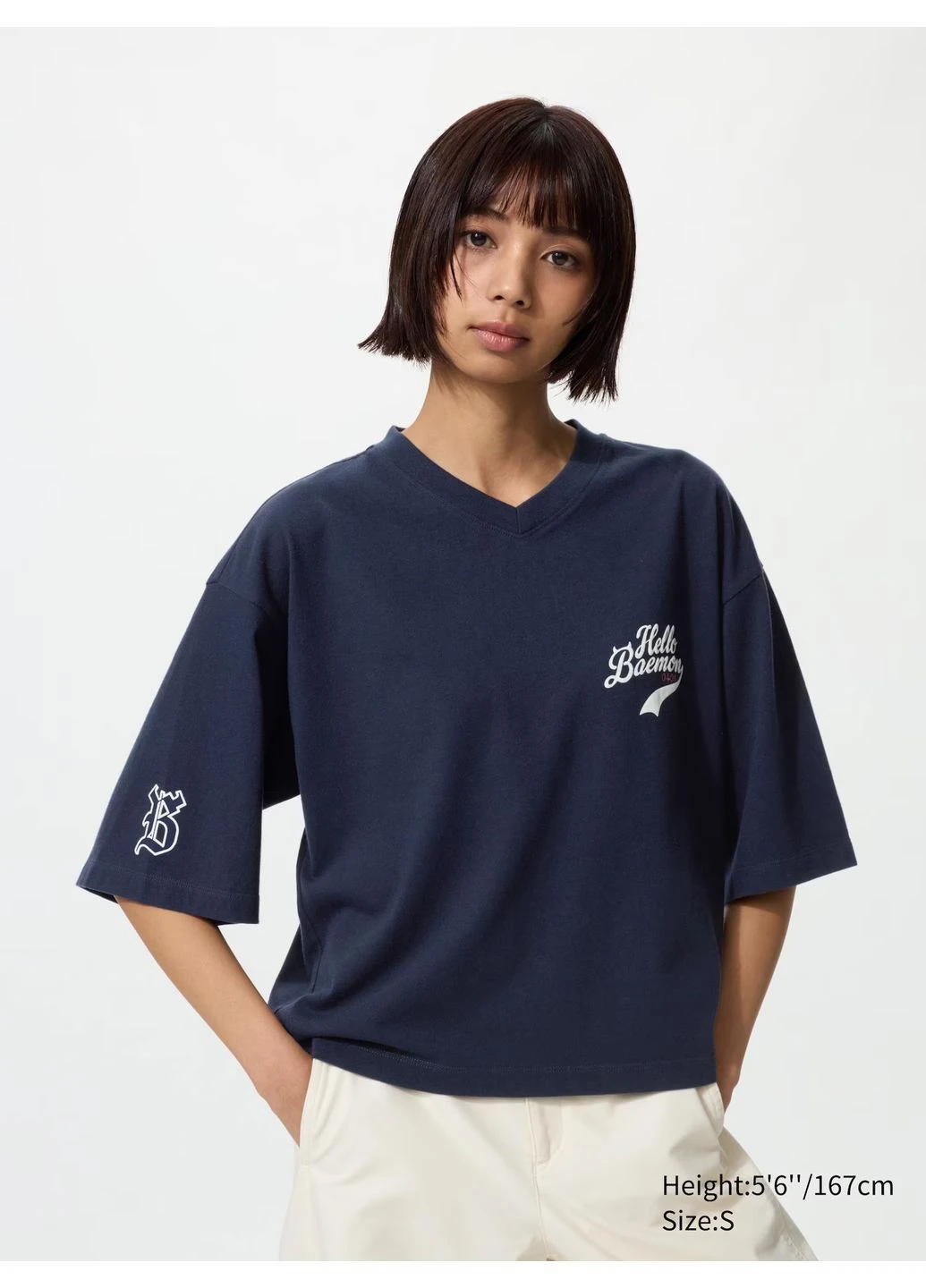Футболка с графикой BABYMONSTER UT Uniqlo - (400844112)
