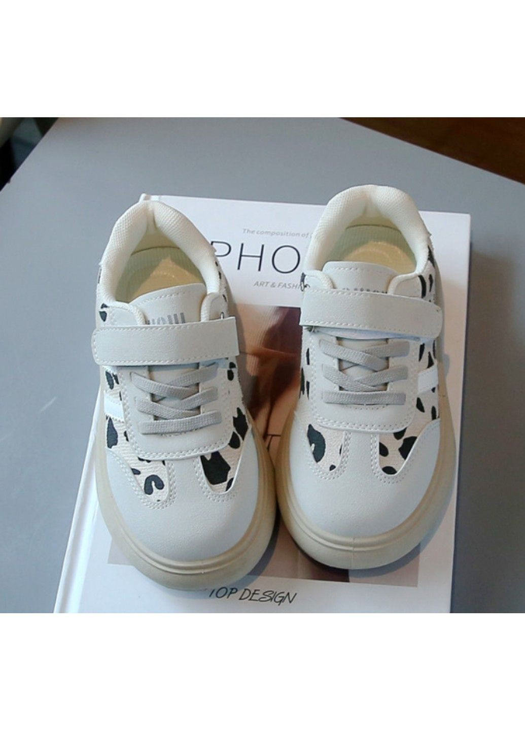 Бежевые детские кеды No Brand