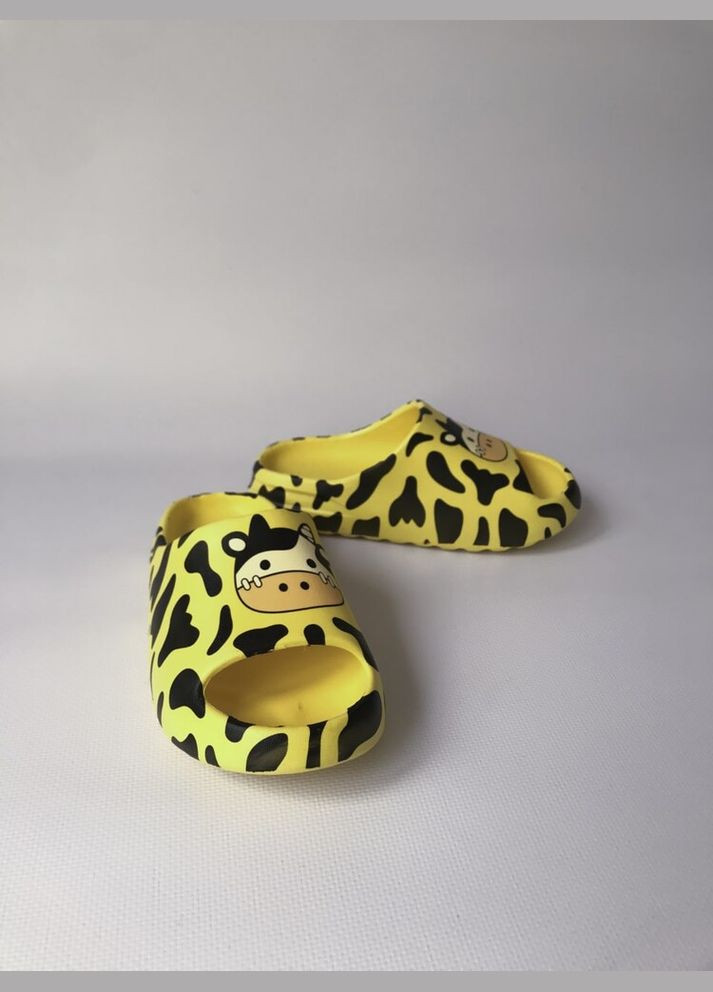 Желтые детские шлепанцы 31 г 17,8 см желтый артикул ш86 Elmob