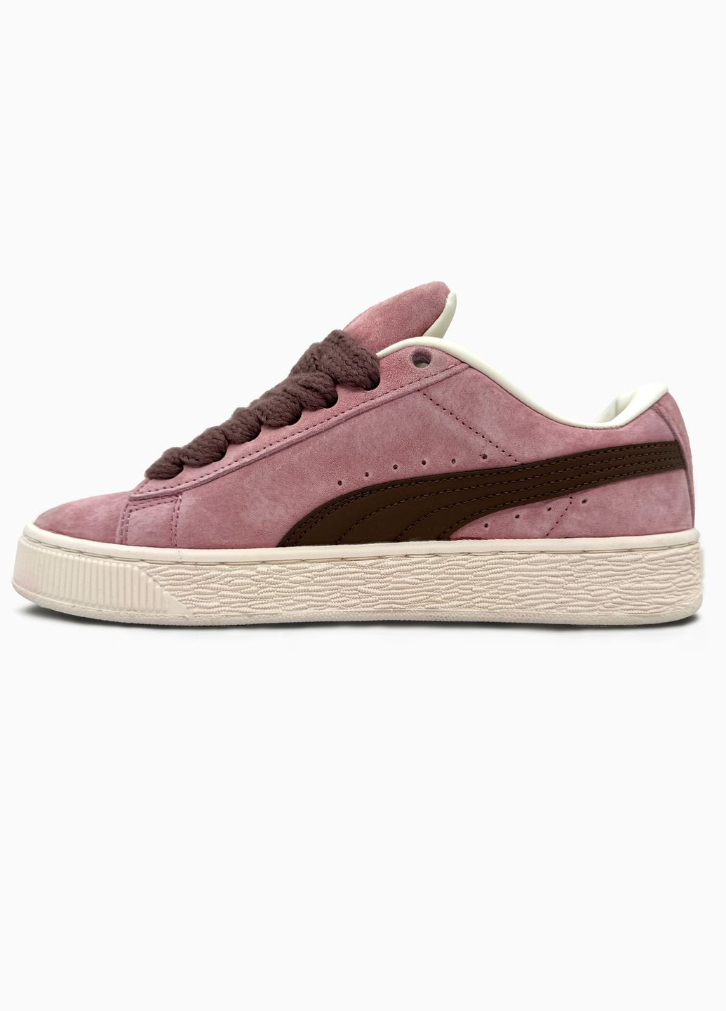 Кросівки жіночі Puma Suede XL Pink Brown | Пума Суеде ХЛ рожеві No Brand рожеві демісезони (341264143)