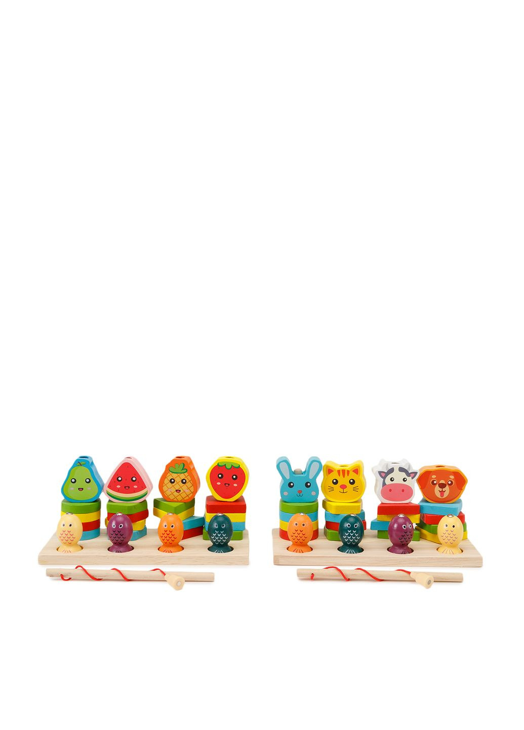 Дерев'яна іграшка для розвитку колір різнокольоровий ЦБ-00268535 No Brand (315780929)