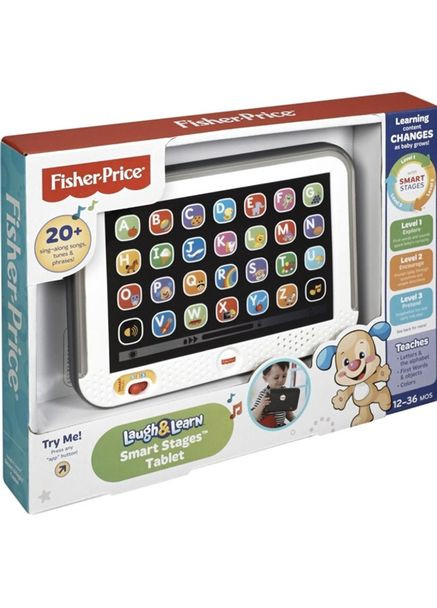 Детский учебный Умный планшет с технологией Smart Stages (укр.) Fisher Price (303319703)