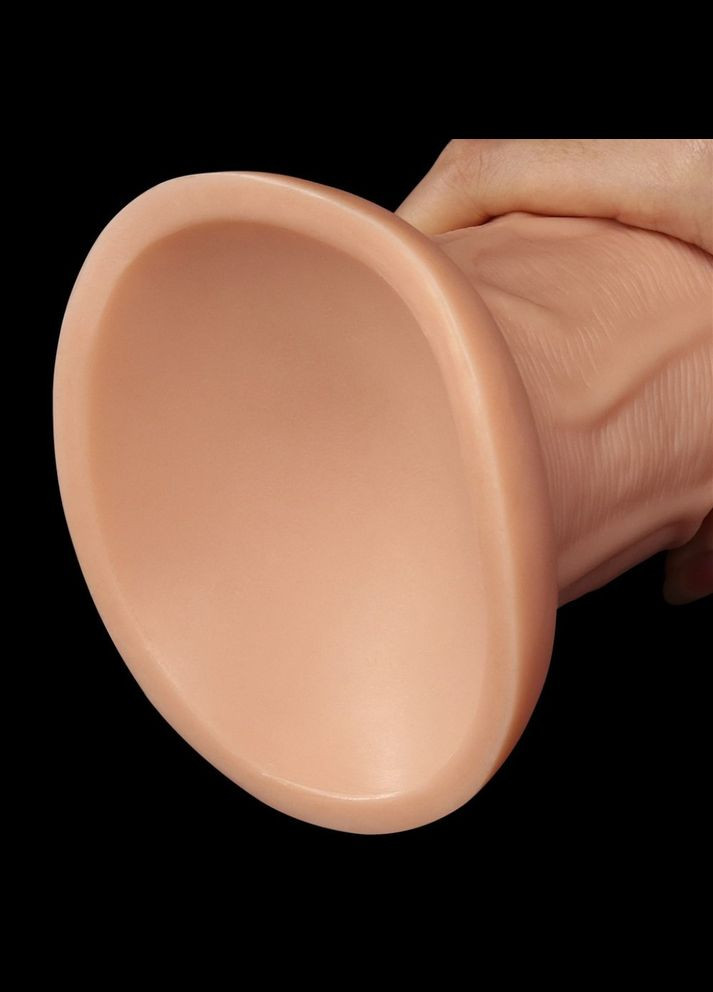 Фаллоимитатор гигант на присоске "9.5'' Realistic Curved Dildo" Lovetoy (301417067)