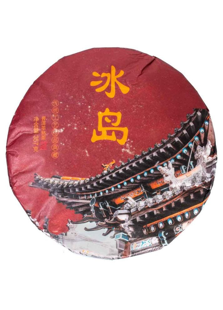 Шу Пу Эр Храм Неба Биндао 2016 г. - млинець, 357 г No Brand (305196047)