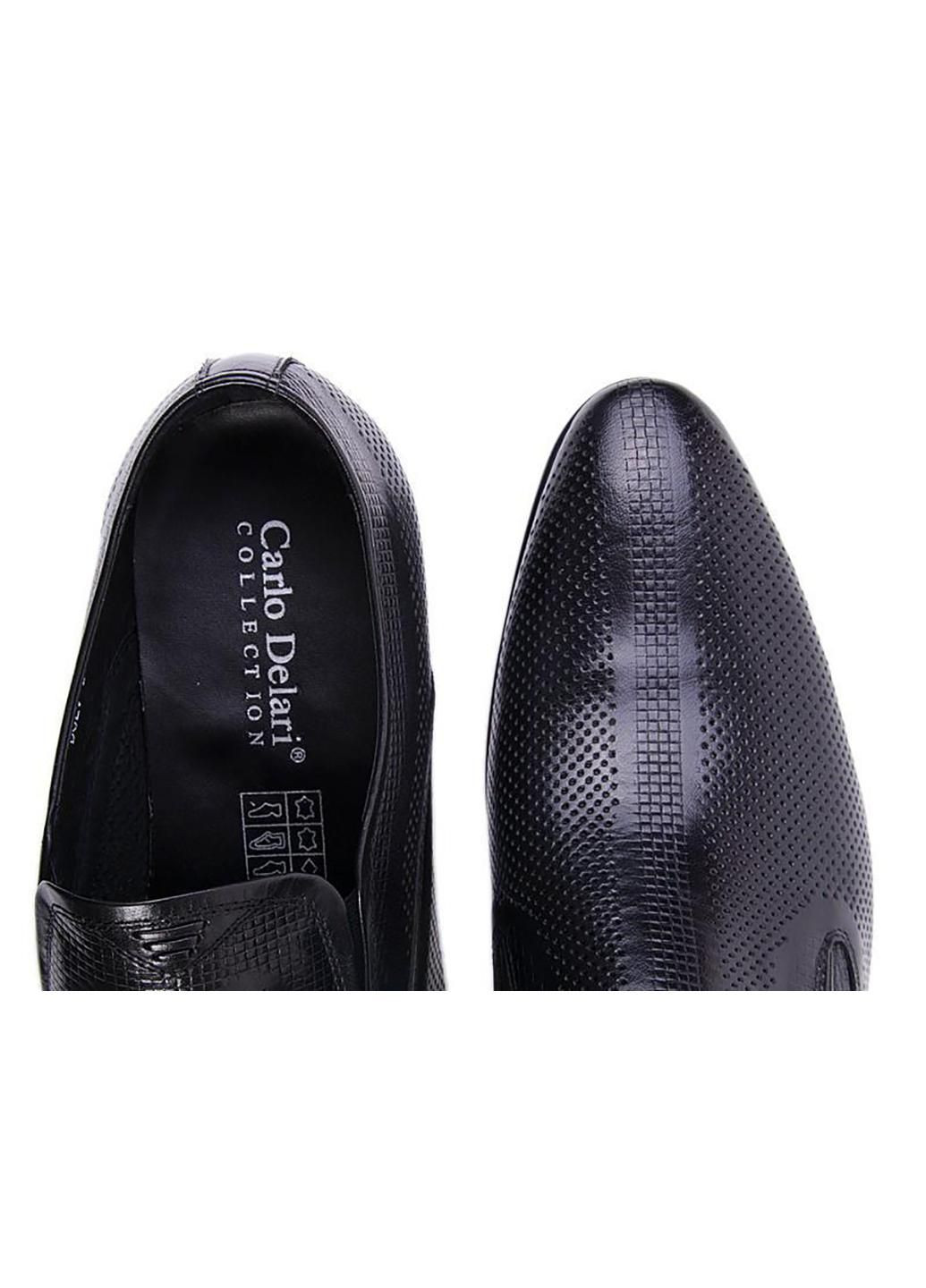 Черные туфли 7142166 цвет черный Carlo Delari