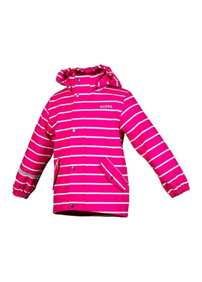 Комбінована демісезонна куртка jackie 18130000 фуксія 98 (4741468702391) Huppa
