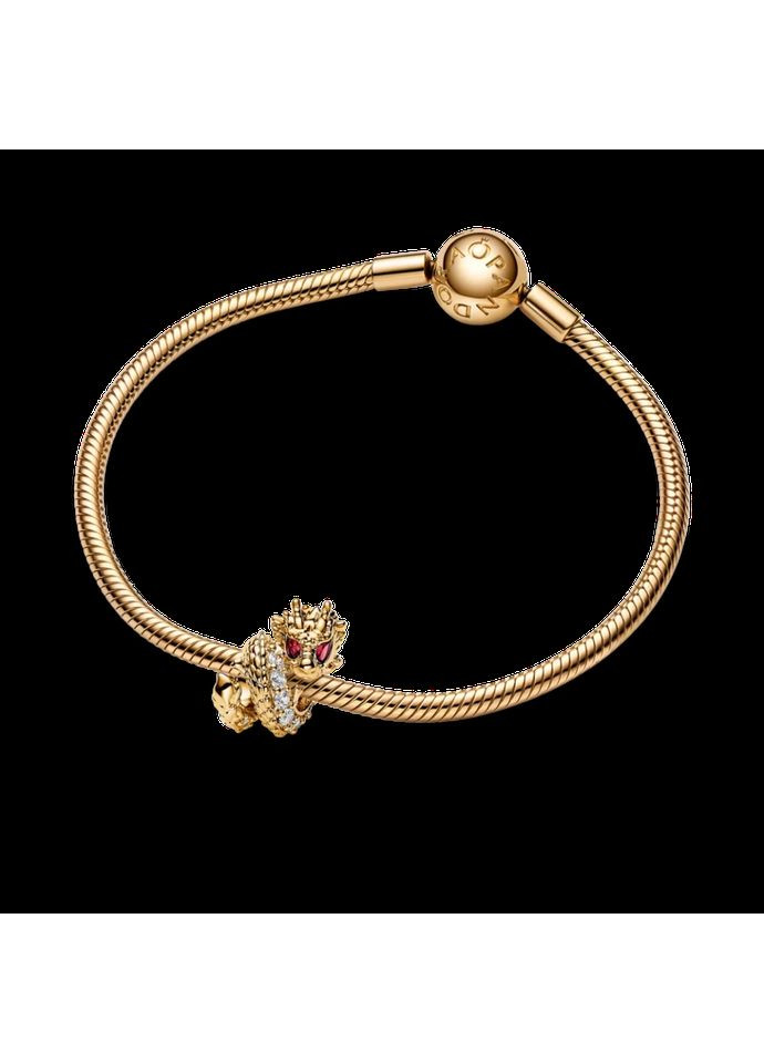 Серебряный шарм Пандора Китайский год дракона 763069C01 Kabluchka (355346760)