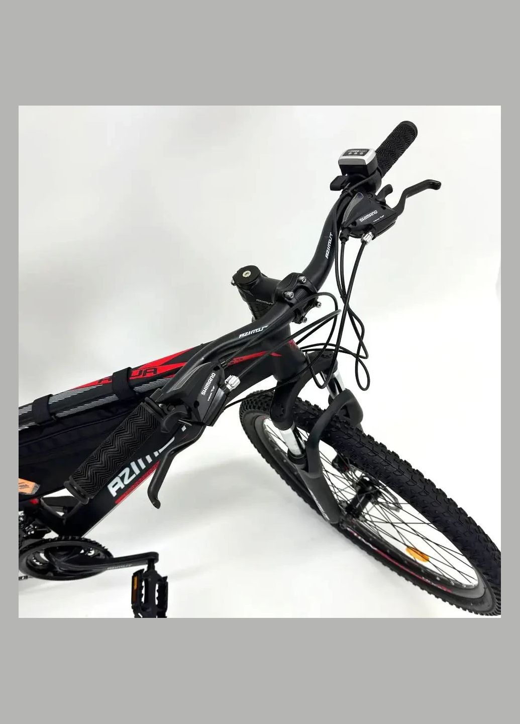 Електровелосипед " Aqua" 500W, 13AH, 36v, Ø-26, 45 км/год, Black Azimut (302894355)