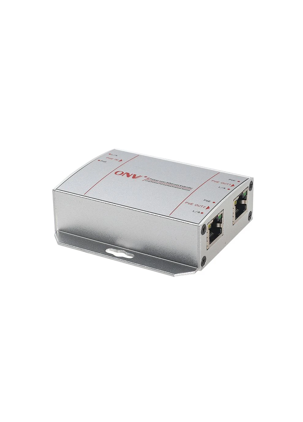 PoE подовжувач-дільник PSE-PD3302S, вхід - 1хРоЕ 1000Мбіт + вихід - 2ХРоЕ 1000Мбіт, 30W, до 200м ONV (382781801)