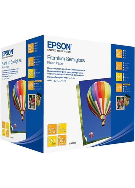 Фотобумага Premium Semiglossy 251g 10x15 (C13S042200) Epson (322939331)