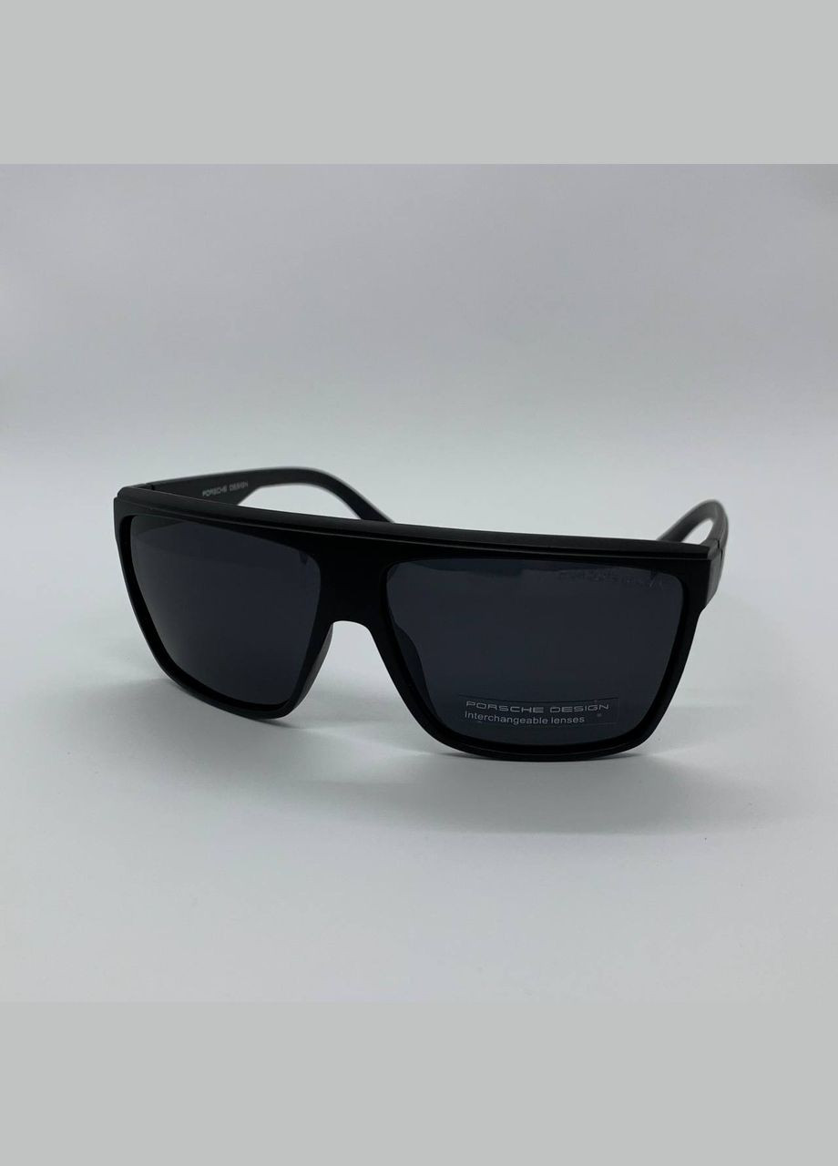 Чоловічі сонцезахисні окуляри PORSCHE з поляризацією та UV400-захистом | Стильні окуляри в чорній оправі No Brand (340461624)