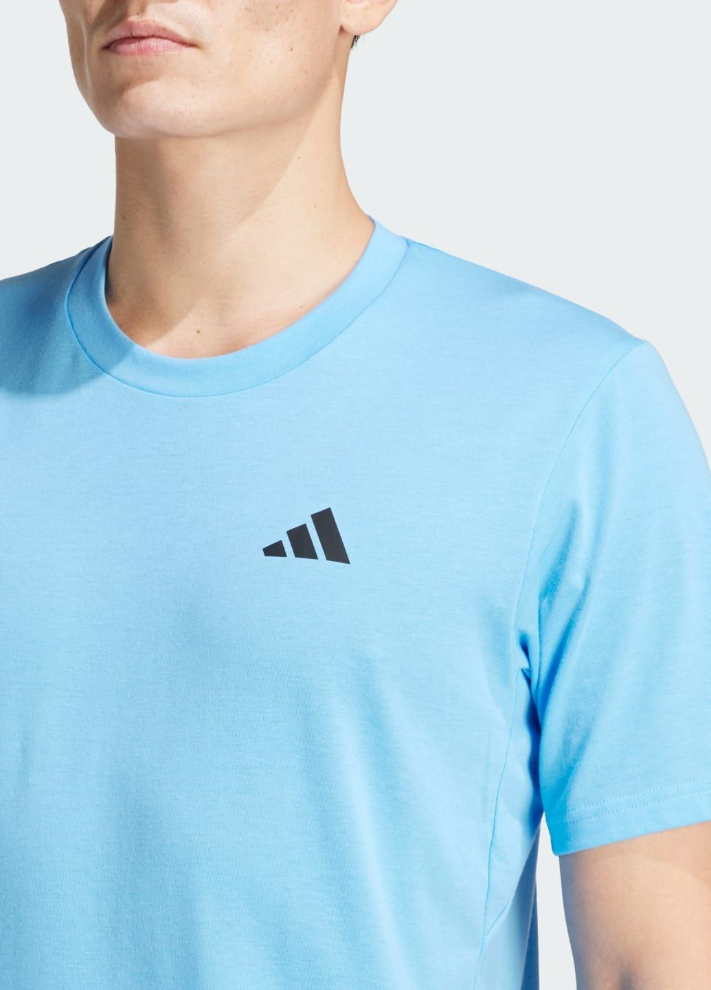 Синя футболка для тренувань train essentials feelready adidas