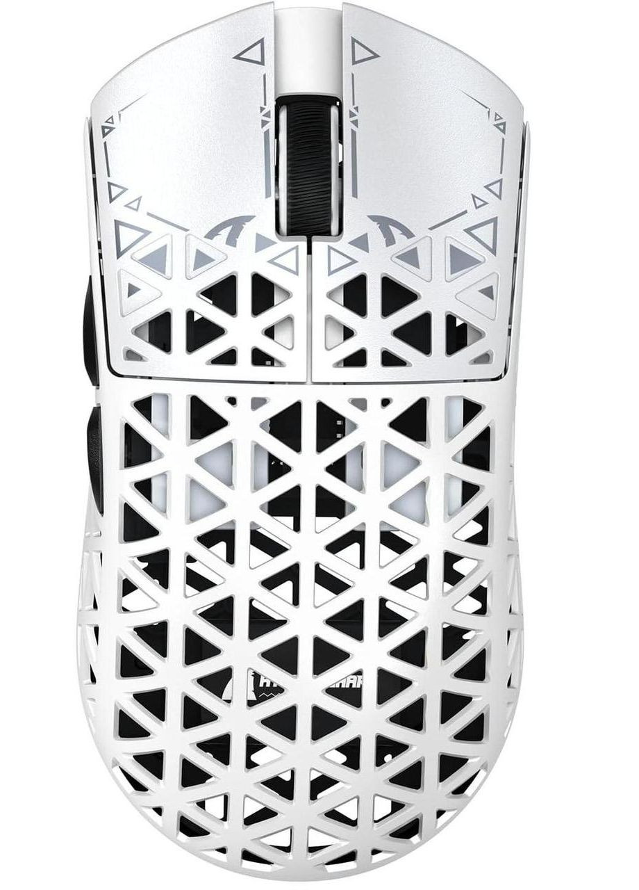 Игровая карбоновая мышка r5 ultra White ATTACK SHARK (370202798)