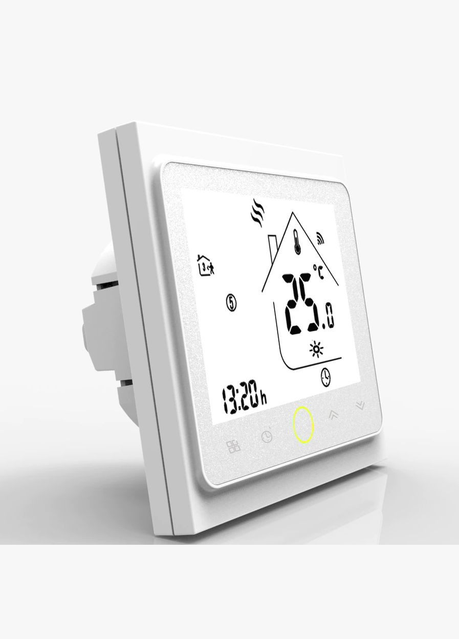 Розумний програмований сенсорний термостат Moes BHT-002-GA (3A) для водяних систем опалення з WIFI керуванням No Brand (300577739)