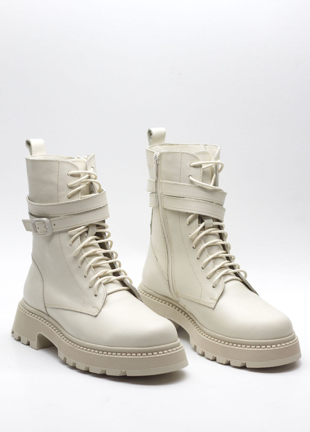 Черевики осінні з натуральної шкіри на байці Zlett 2725 Б (301156518)