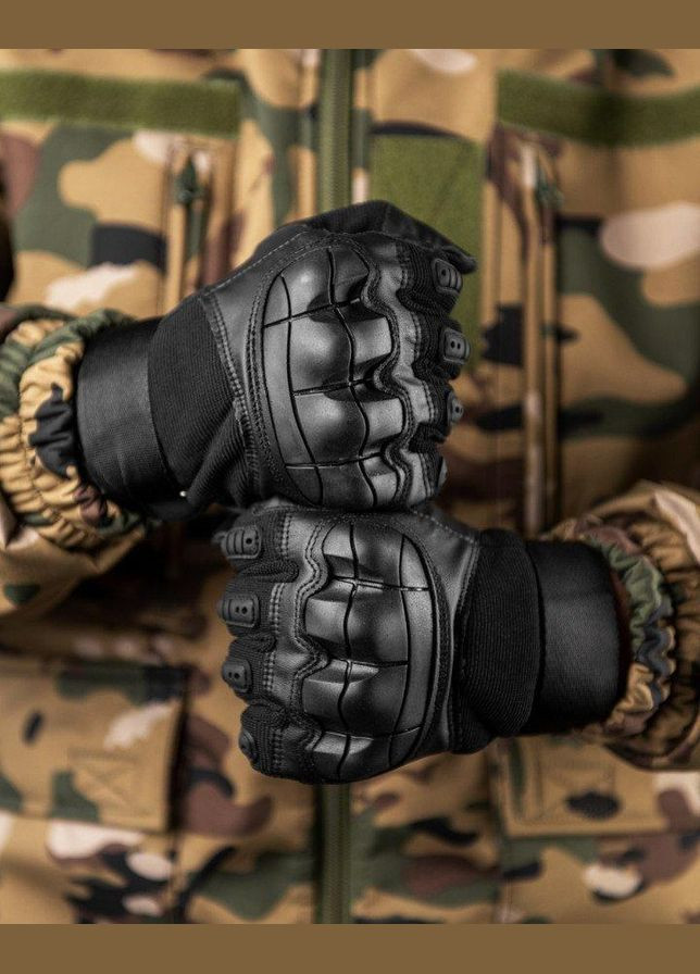 Тактические перчатки Ultra Protect Black XL No Brand (289872528)