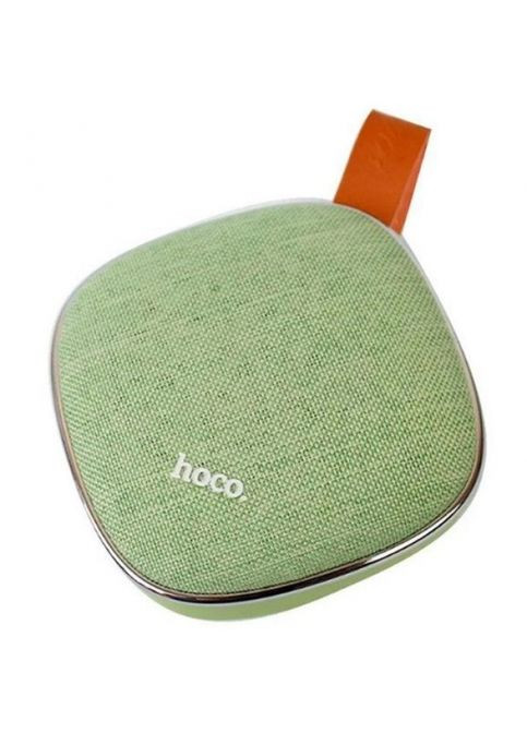 Портативна акустична колонка Bluetooth BS9 Light textile Зелёная No Brand (317202169)